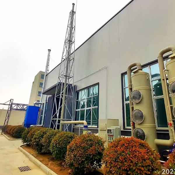 河南某年產(chǎn)30萬噸水泥制品添加劑項(xiàng)目廢氣治理設(shè)施