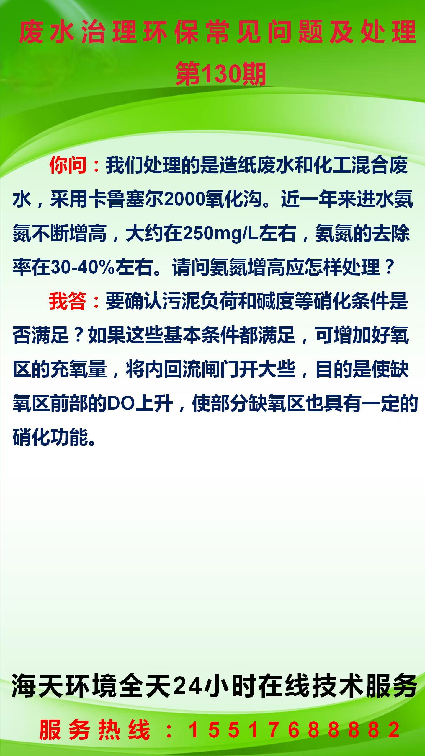 污水治理環(huán)保常見問題及處理 第130期